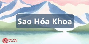 Sao Hóa Khoa