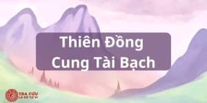 Thiên Đồng Cung Tài Bạch