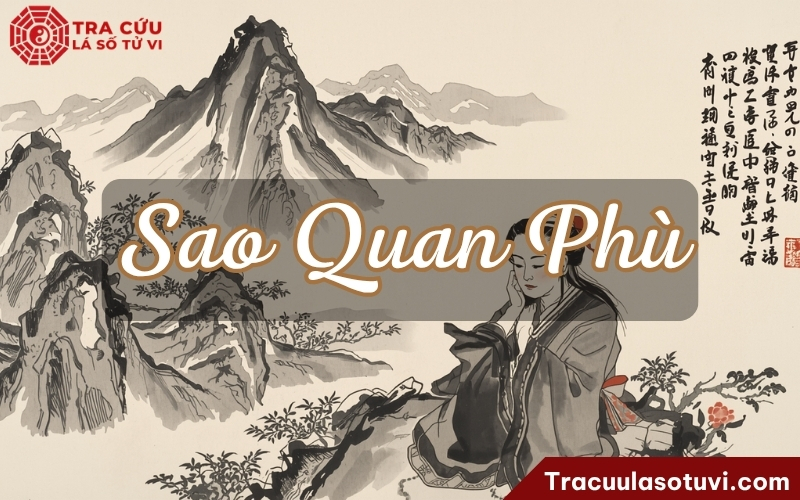 Quan Phù là sao của trách nhiệm và tư cách, thiên về ý thức bổn phận, lo việc đời và xử sự có khuôn phép Quan Phù là sao của trách nhiệm và tư cách, thiên về ý thức bổn phận, lo việc đời và xử sự có khuôn phép