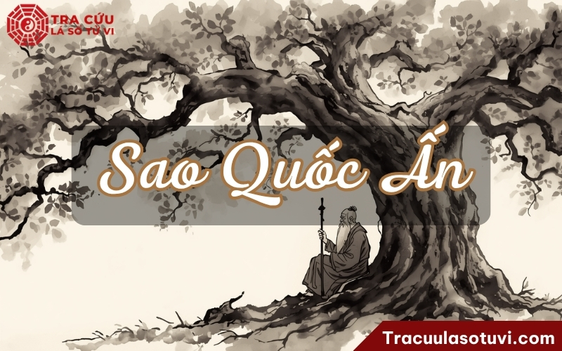 Sao Quốc Ấn là sao chủ về ấn tín, chứng nhận, quyền thế được công nhận, tư cách hợp lệ và phần thụ hưởng có căn cứ. Sao Quốc Ấn là sao chủ về ấn tín, chứng nhận, quyền thế được công nhận, tư cách hợp lệ và phần thụ hưởng có căn cứ.