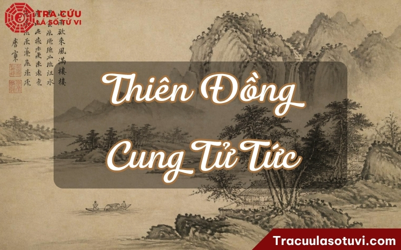 Thiên Đồng cung Tử Tức chủ đường con cái tương đối có duyên, miếu vượng thì dễ đông con và có con khá hoặc quý Thiên Đồng cung Tử Tức chủ đường con cái tương đối có duyên, miếu vượng thì dễ đông con và có con khá hoặc quý
