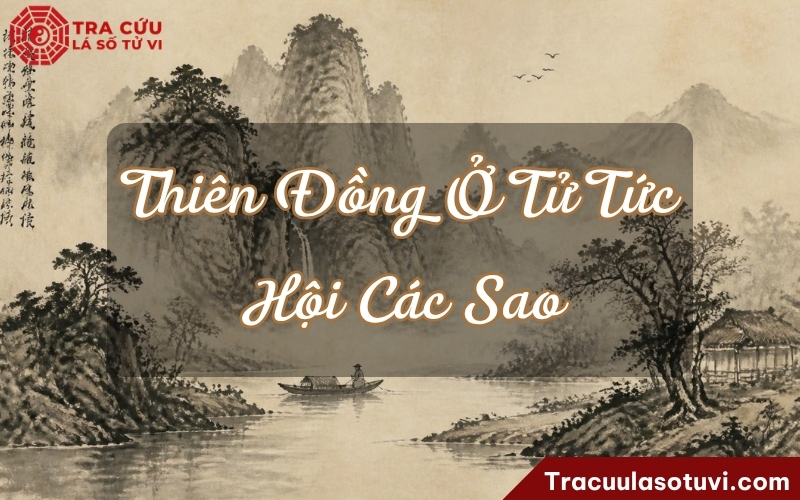 Ý nghĩa Thiên Đồng cung Tử Tức khi kết hợp cùng các sao khác trên lá số tử vi