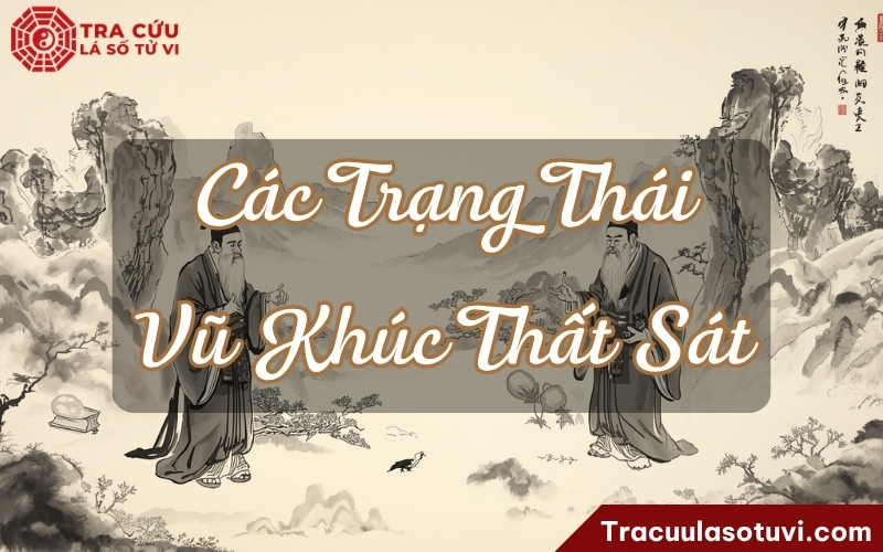 Ý nghĩa Thất Sát Vũ Khúc cung Phu Thê qua các trạng thái sao trên lá số tử vi Ý nghĩa Thất Sát Vũ Khúc cung Phu Thê qua các trạng thái sao trên lá số tử vi