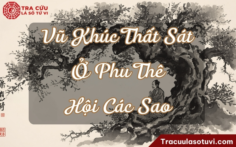 Ý nghĩa khi Vũ Khúc Thất Sát ở Phu Thê kết hợp với các sao khác Ý nghĩa khi Vũ Khúc Thất Sát ở Phu Thê kết hợp với các sao khác