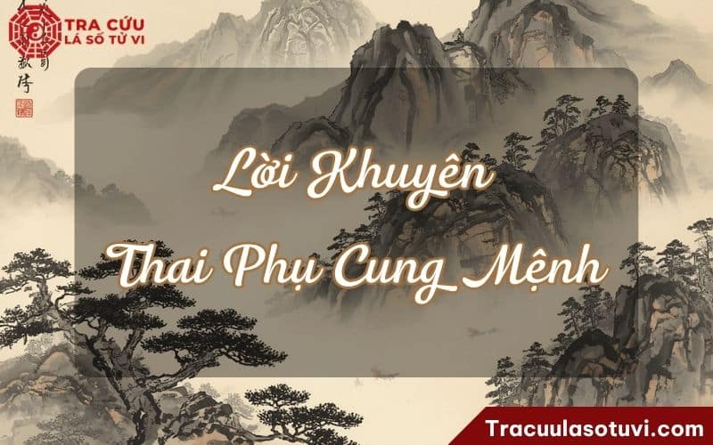 Lời khuyên cho người có Thai Phụ cung Mệnh Lời khuyên cho người có Thai Phụ cung Mệnh